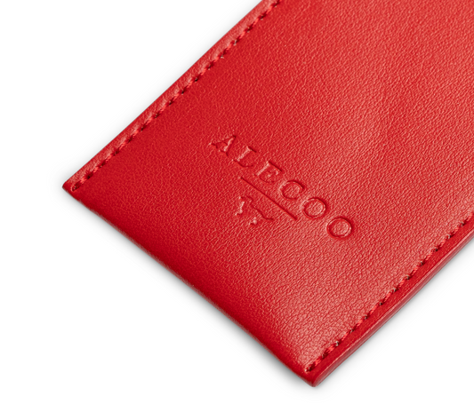 Kotbeutelspender Classy red - silber