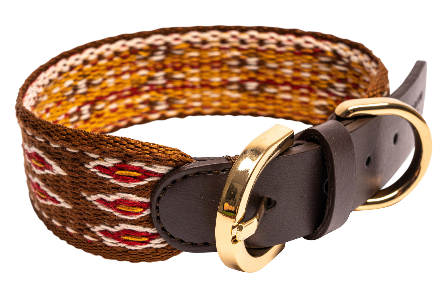 Hundehalsband Amal cognac