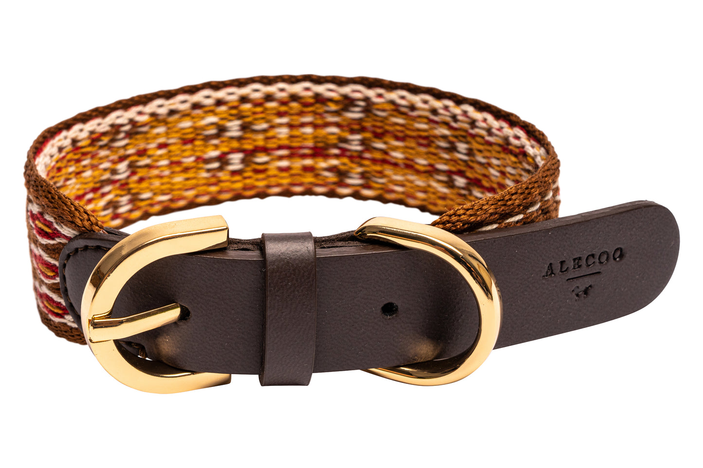 Hundehalsband Amal cognac