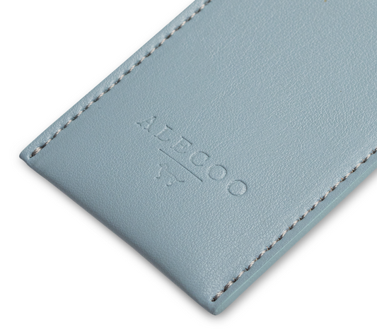Kotbeutelspender Classy light blue - gold