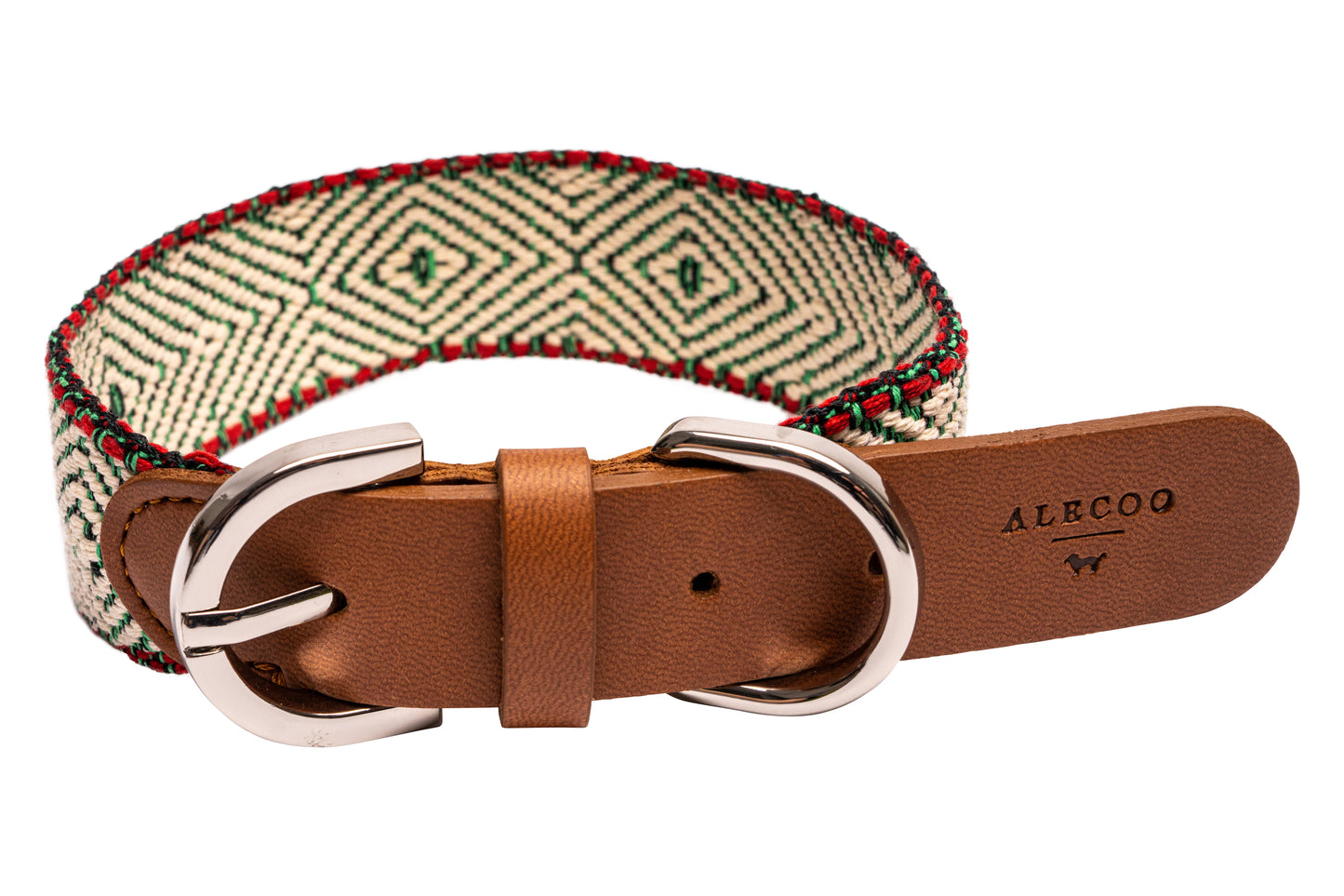 Hundehalsband Aponi green