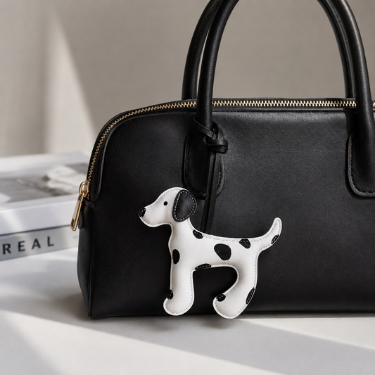 Dalmatian Bag Charm