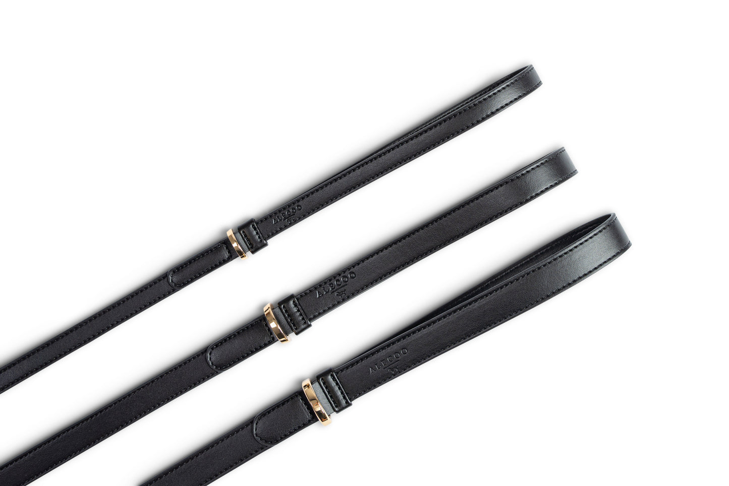 Dog leash Classy coal - gold