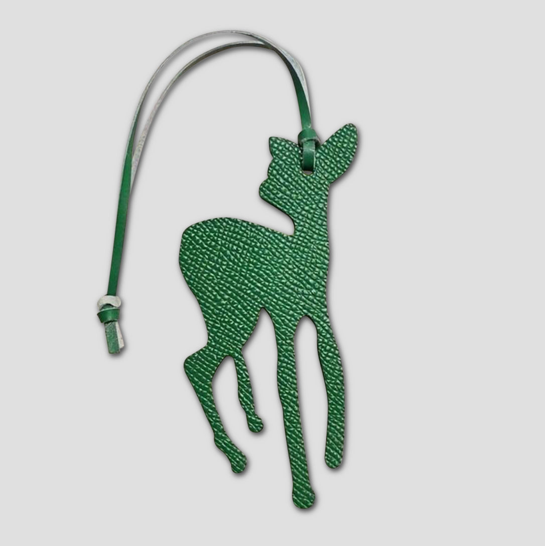 Bambi bag charm green