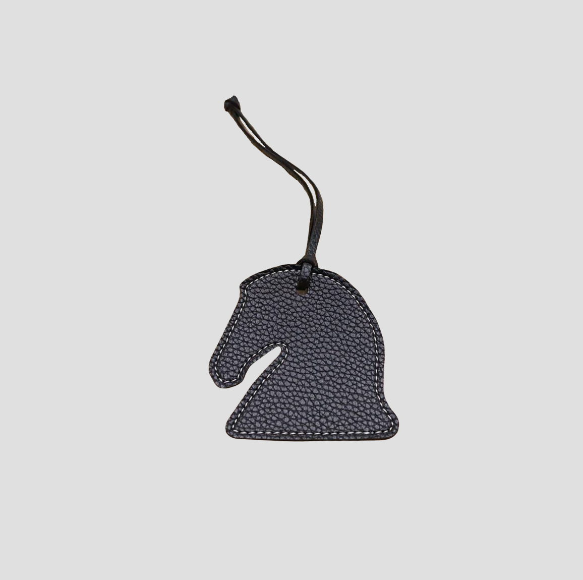 Pferde Taschenanhänger dark green