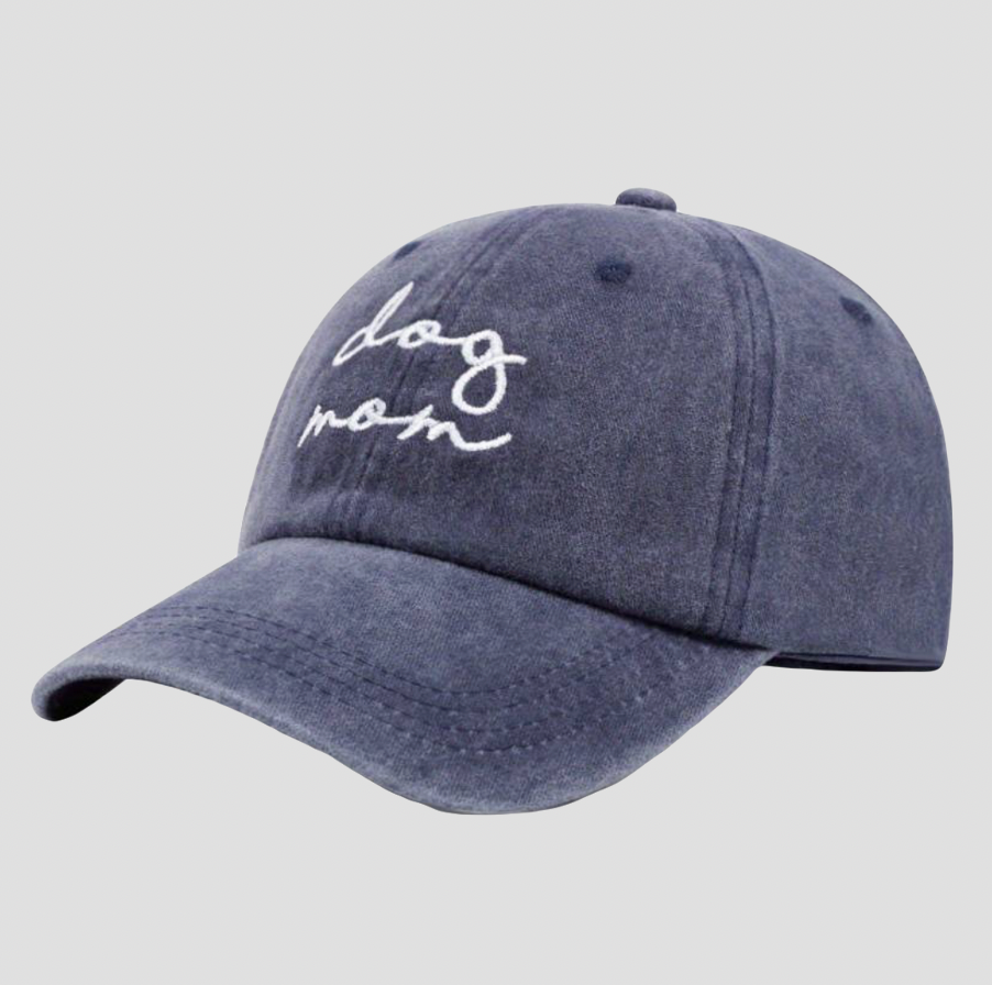Navy Baseball-Cap mit Stickerei