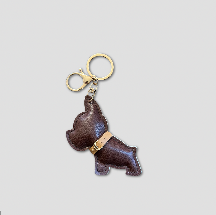 Frenchie pendant brown
