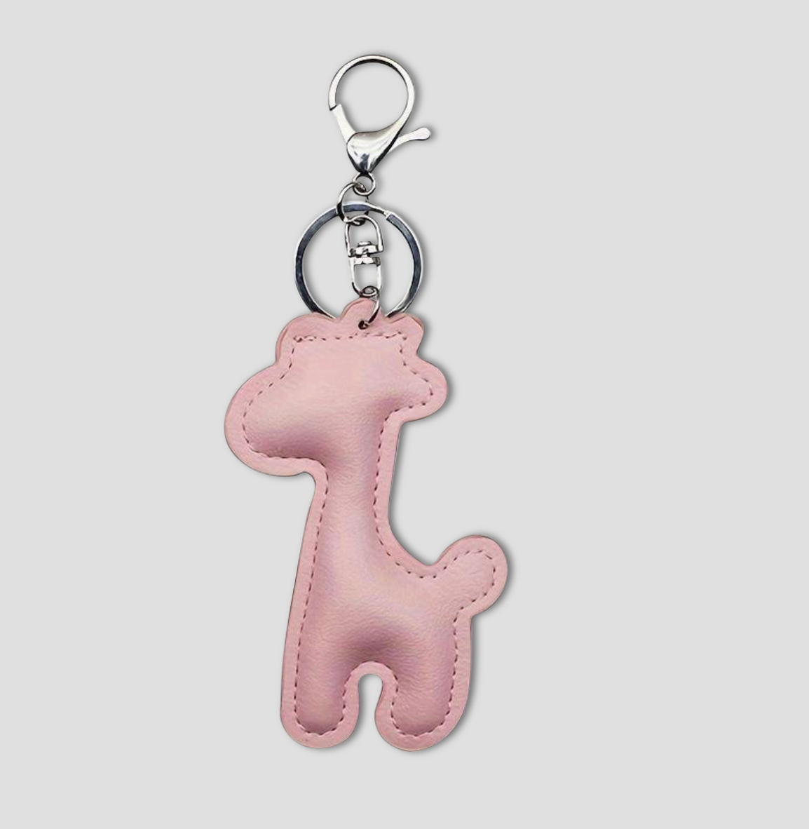 Giraffe Schlüsselanhänger rosa