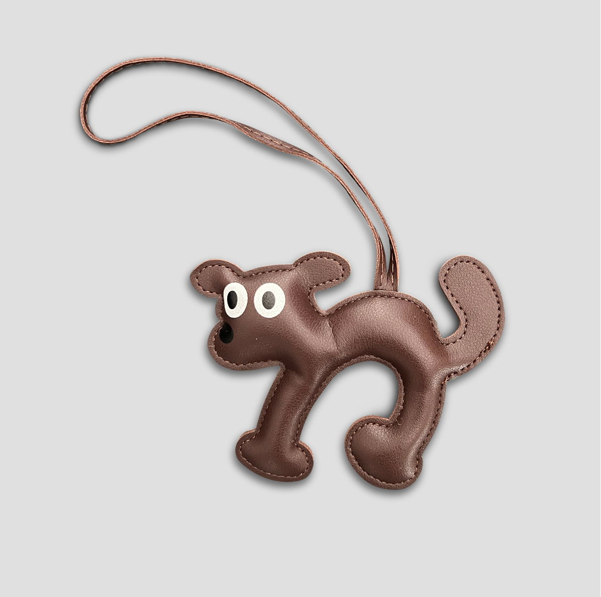 Cartoon Dog pendant brown
