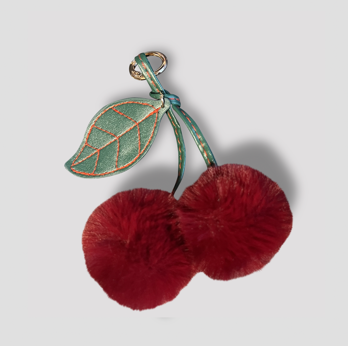 Fluffy Cherry Pendant