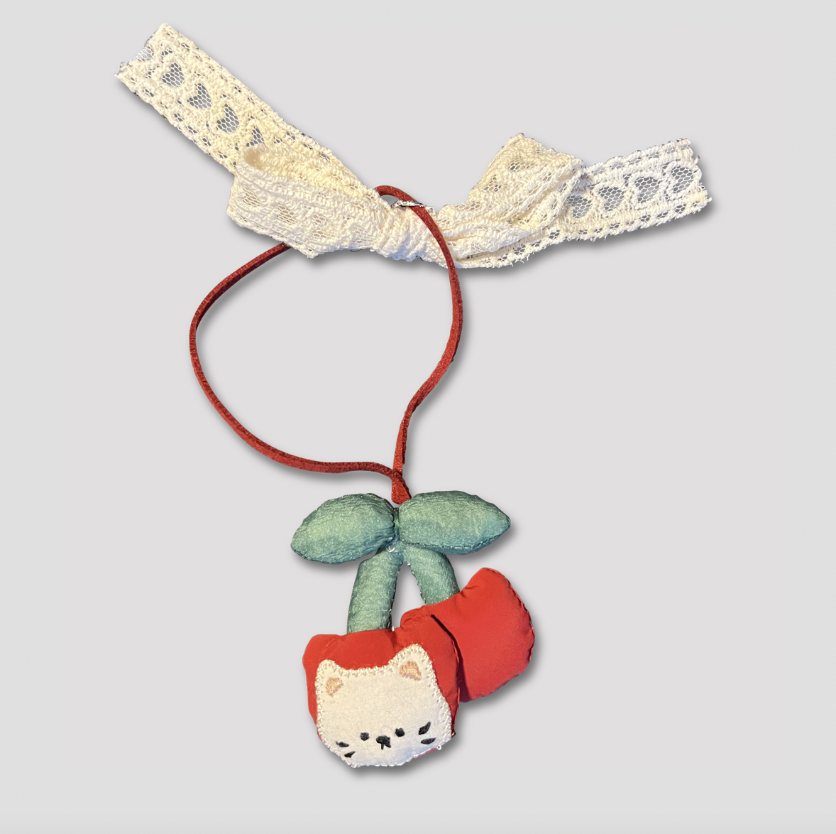 Cherry Cat pendant