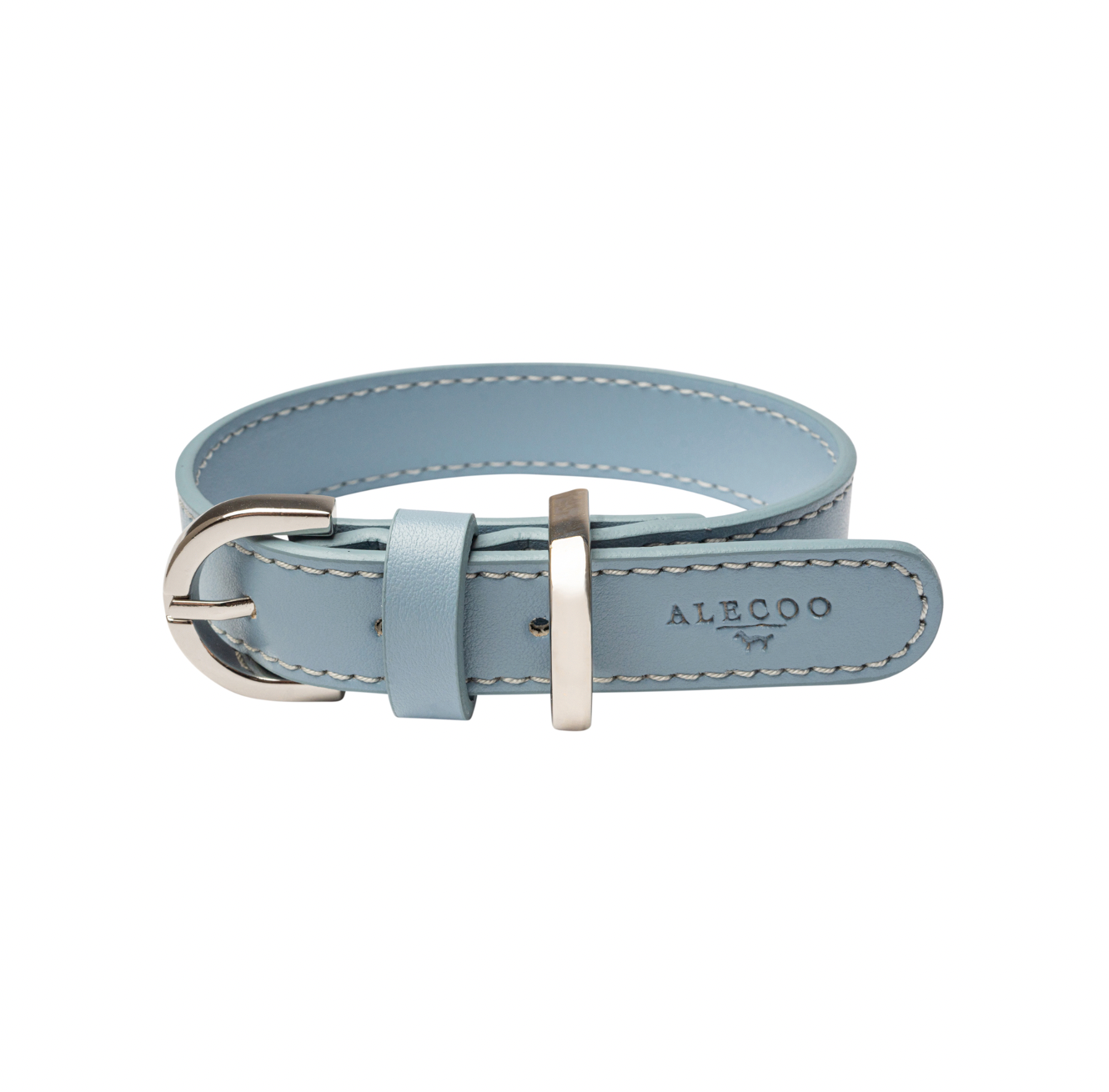Dog collar Classy ice - silver