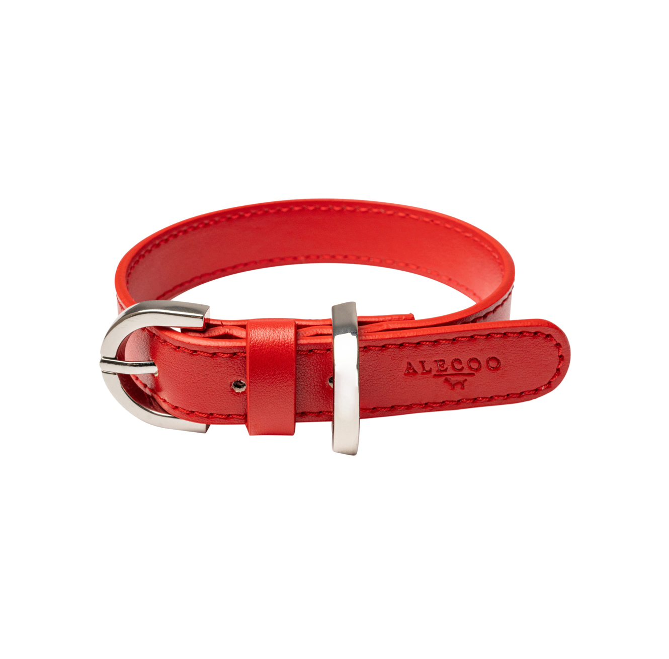 Hundehalsband Classy sunset - silver