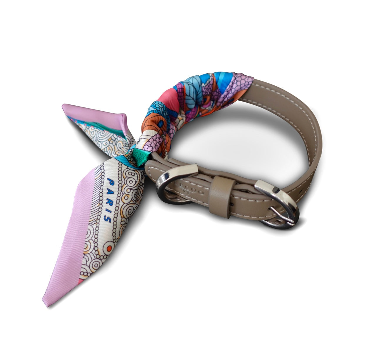 Hundehalsband Twilly Paris - pink