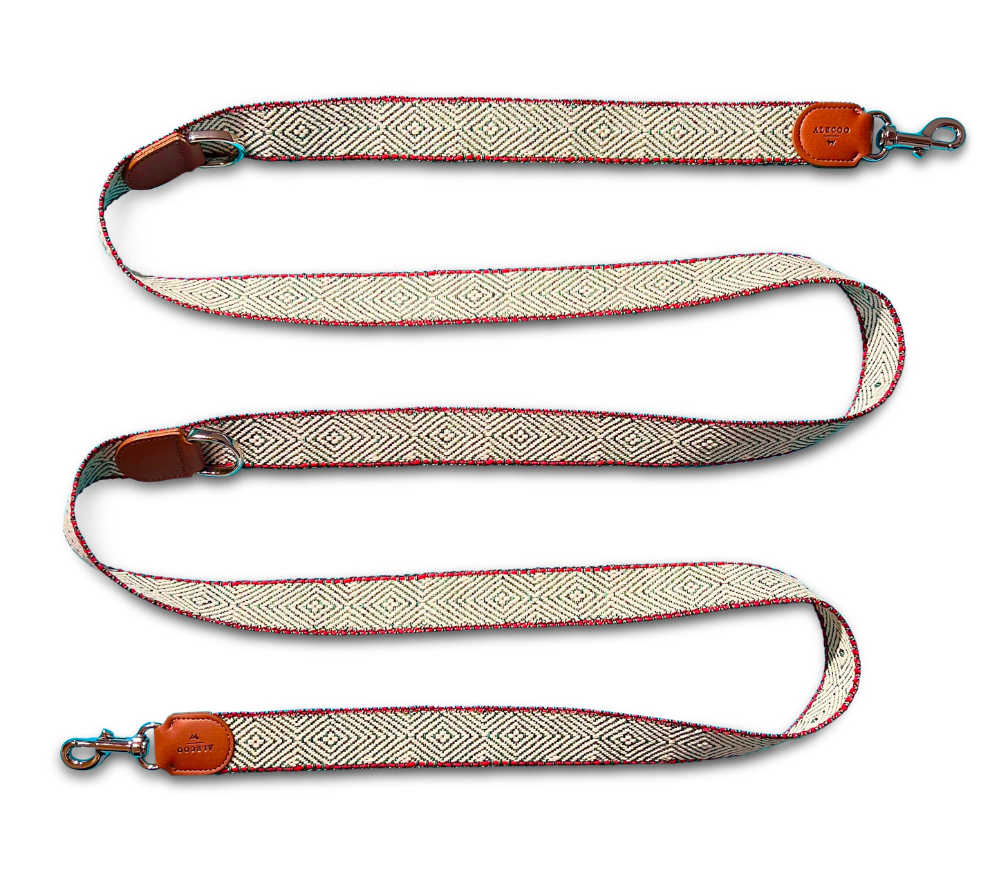 Dog leash Aponi green