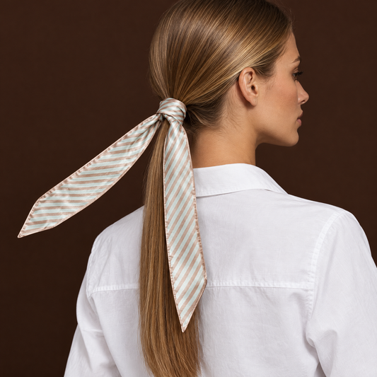 Twilly Stripes - powder von ALECOO am Model getragen