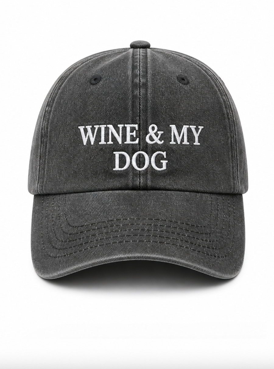 Cap - Wine & My Dog