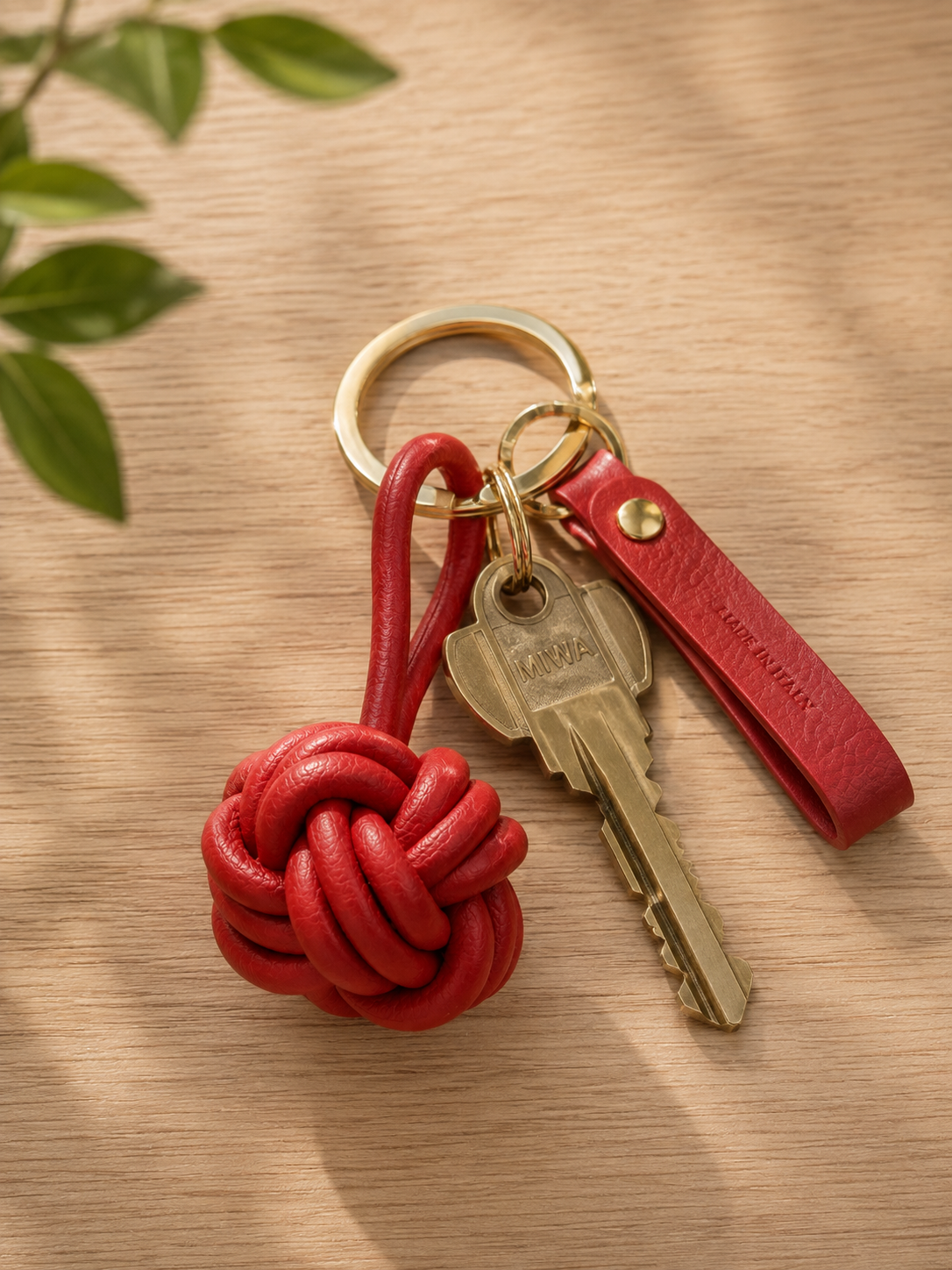 Knoten Anhänger Red