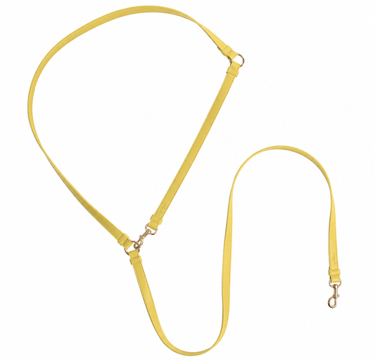 Hundeleine Classy butter yellow - gold