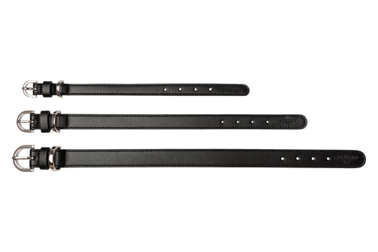 Hundehalsband Classy black - silber