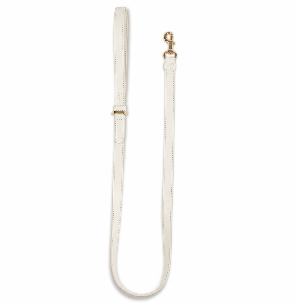 Hundeleine Classy soft ivory - gold