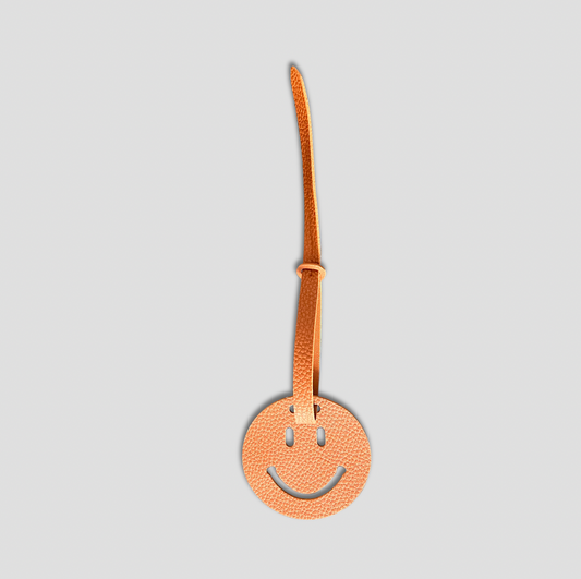 Smiley Anhänger cognac