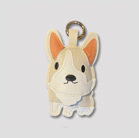 Corgi Anhänger beige