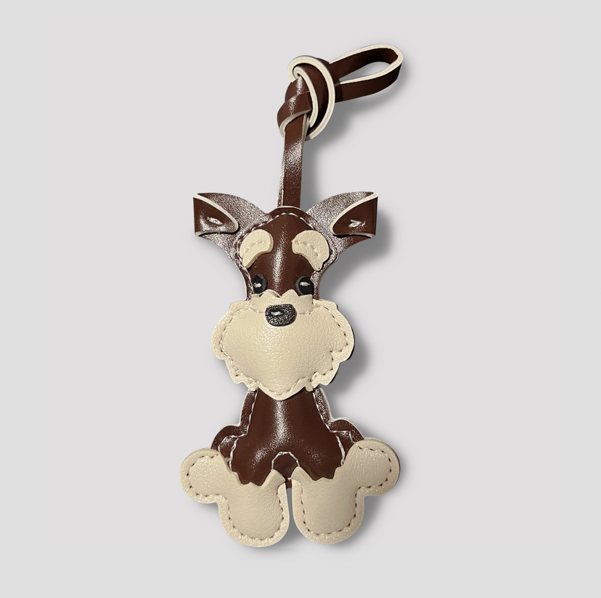 Schnauzer pendant brown