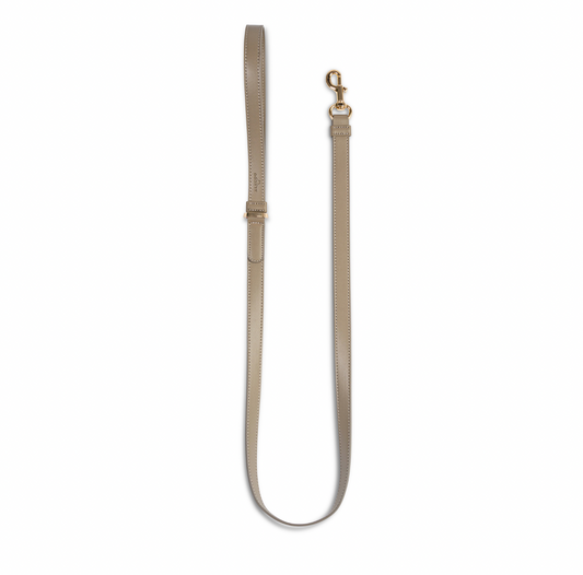 Hundeleine Classy taupe - gold