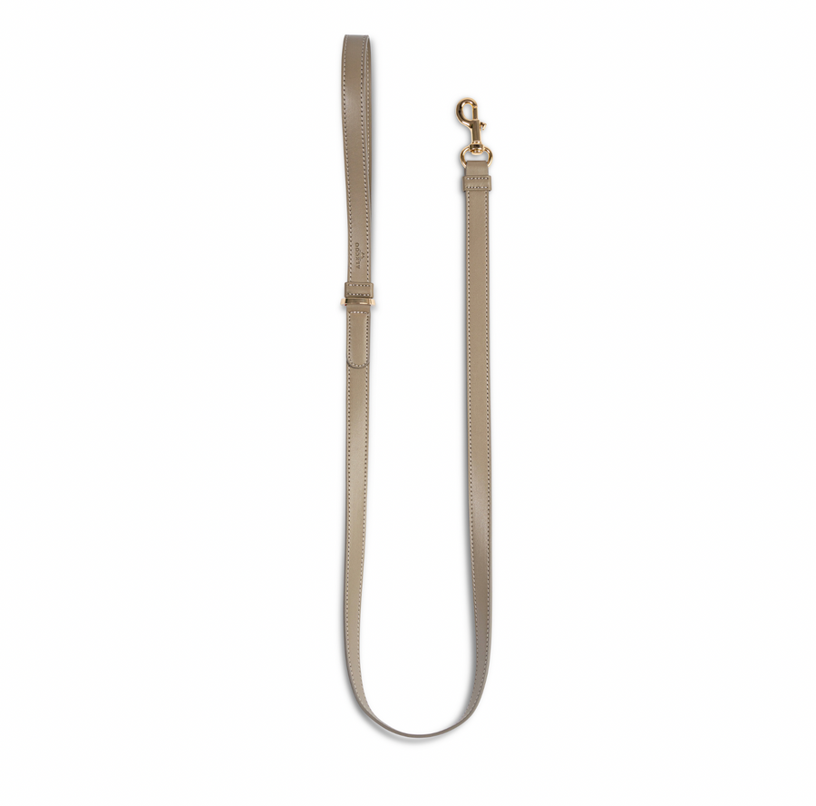 Hundeleine Classy City taupe - gold