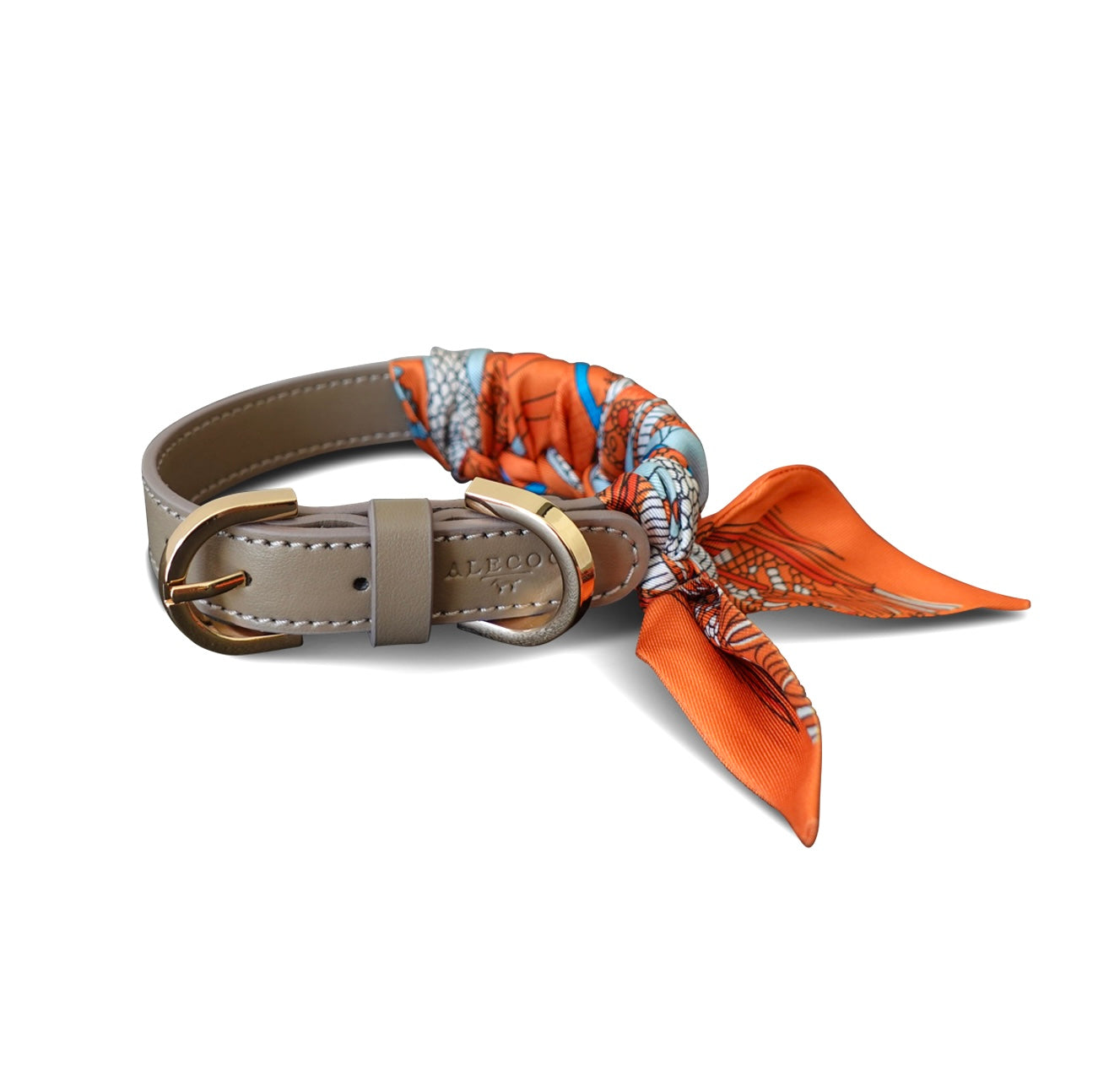 Hundehalsband Twilly Paris - orange