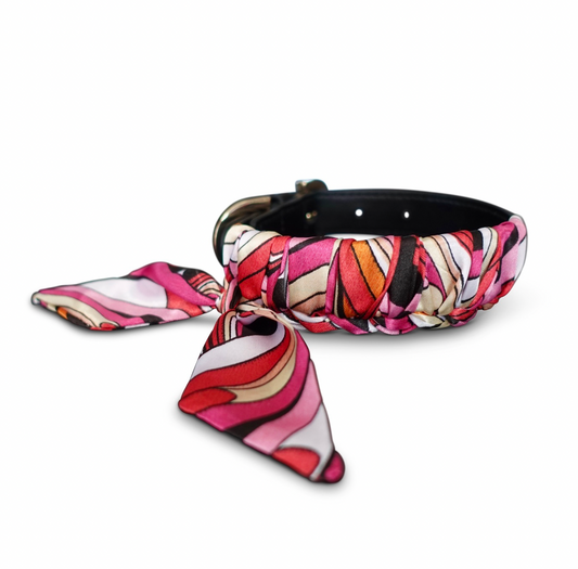 Hundehalsband Twilly Paris - retro