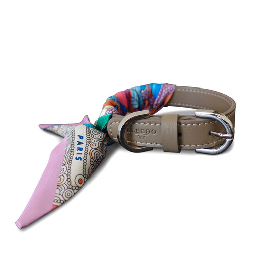 Hundehalsband Twilly Paris - pink