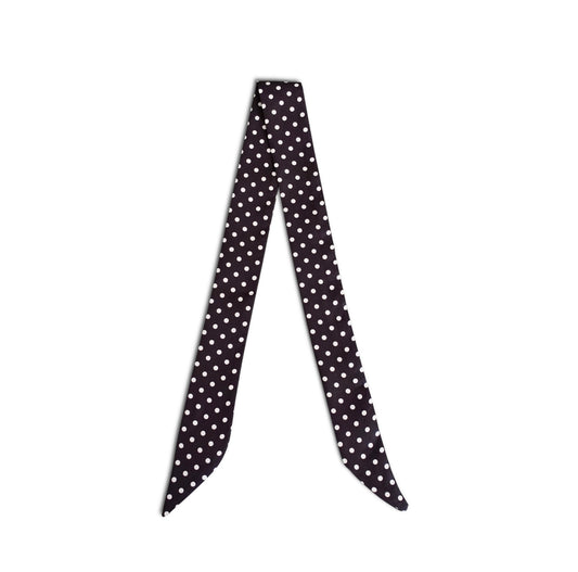 Twilly Polka Dots - black