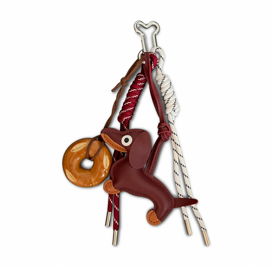 Dackel Anhänger Kringel