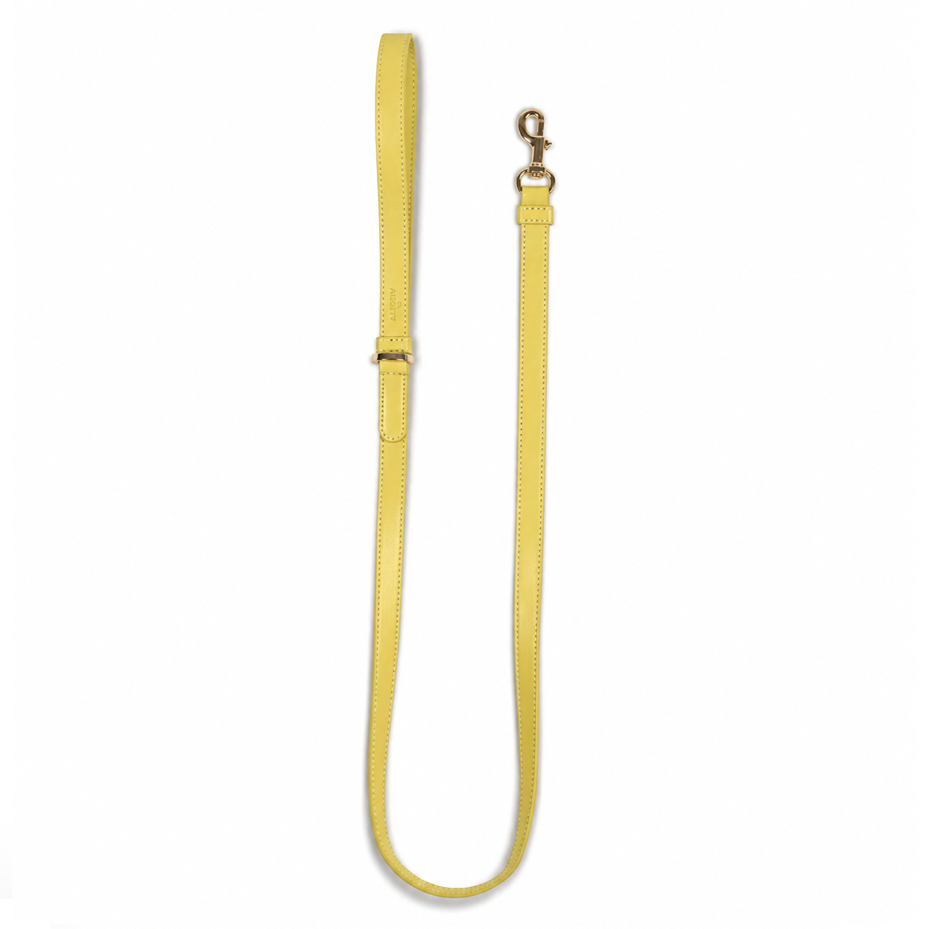 Hundeleine Classy butter yellow - gold