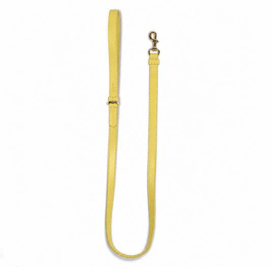 Hundeleine Classy butter yellow - gold