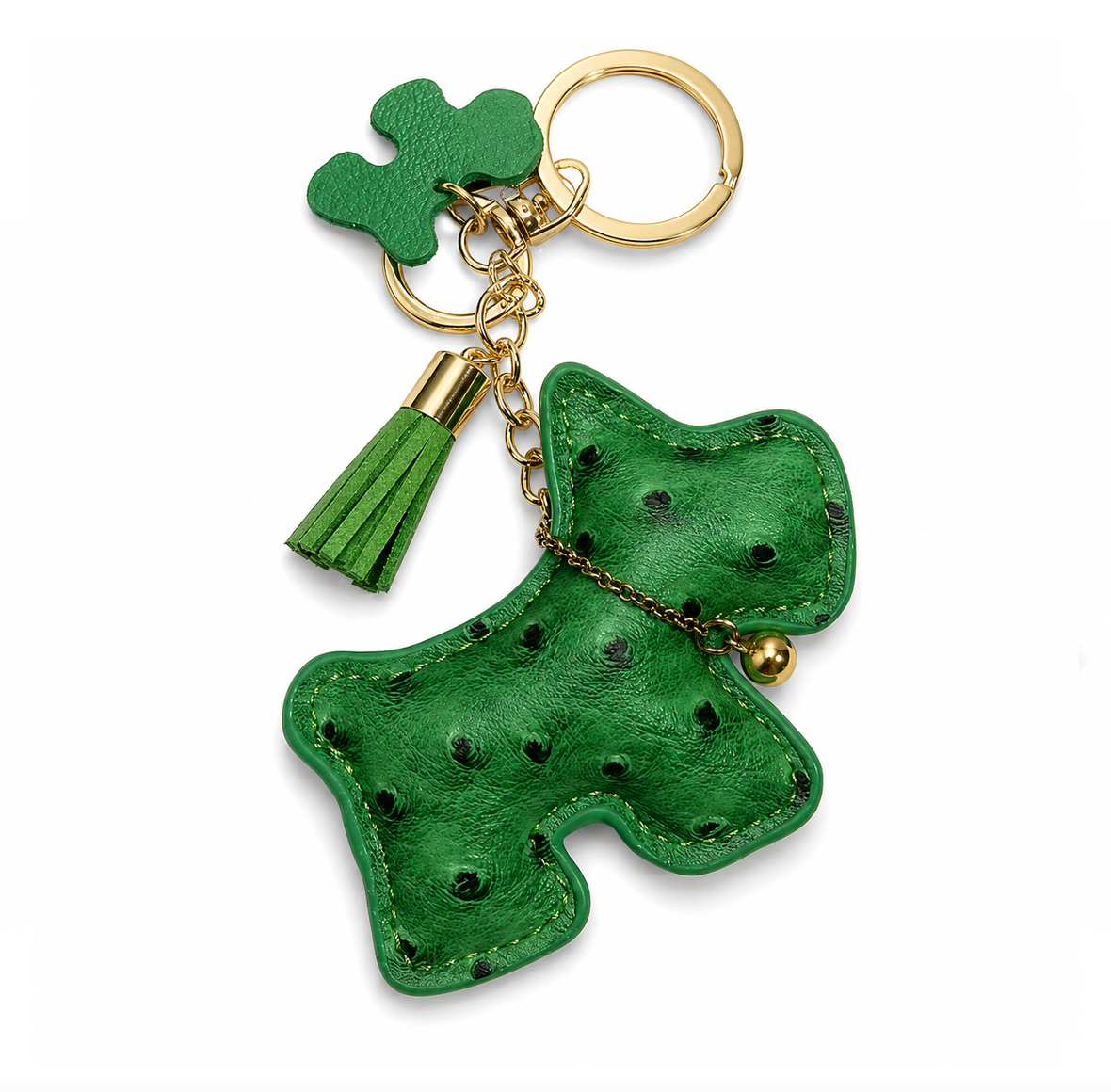 Schlüsselanhänger Dog - green