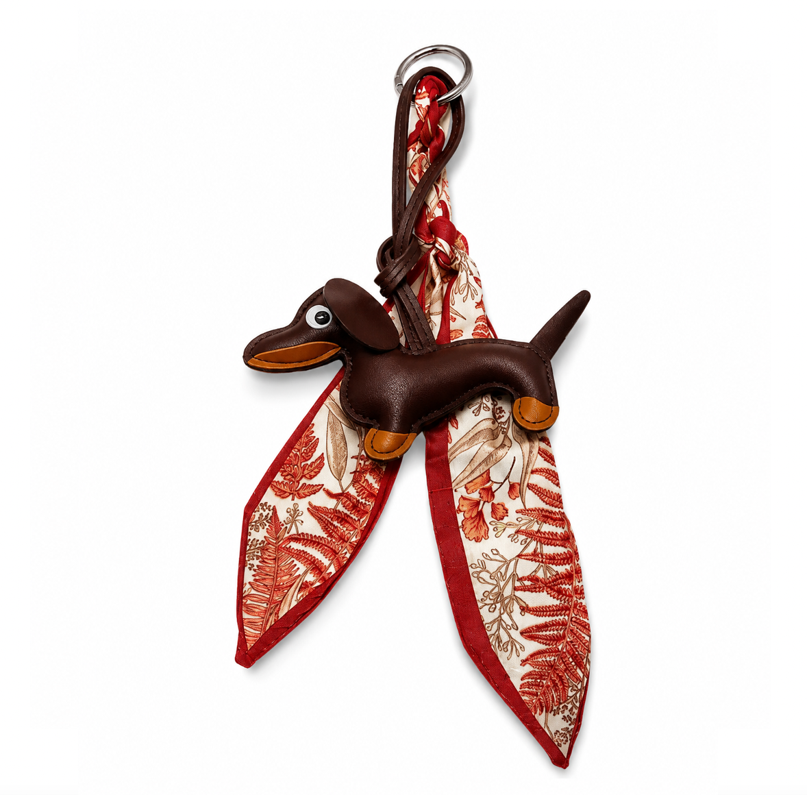 Dackel Taschenanhänger Twilly - red