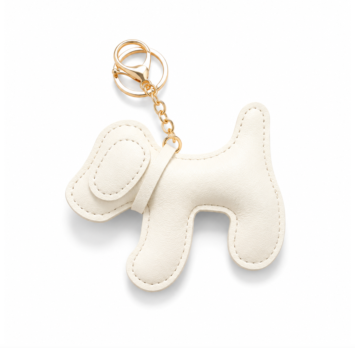 Dog Schlüsselanhänger - white