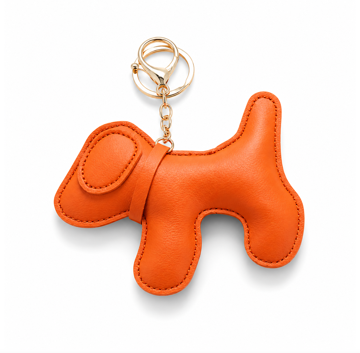 Dog Schlüsselanhänger - orange