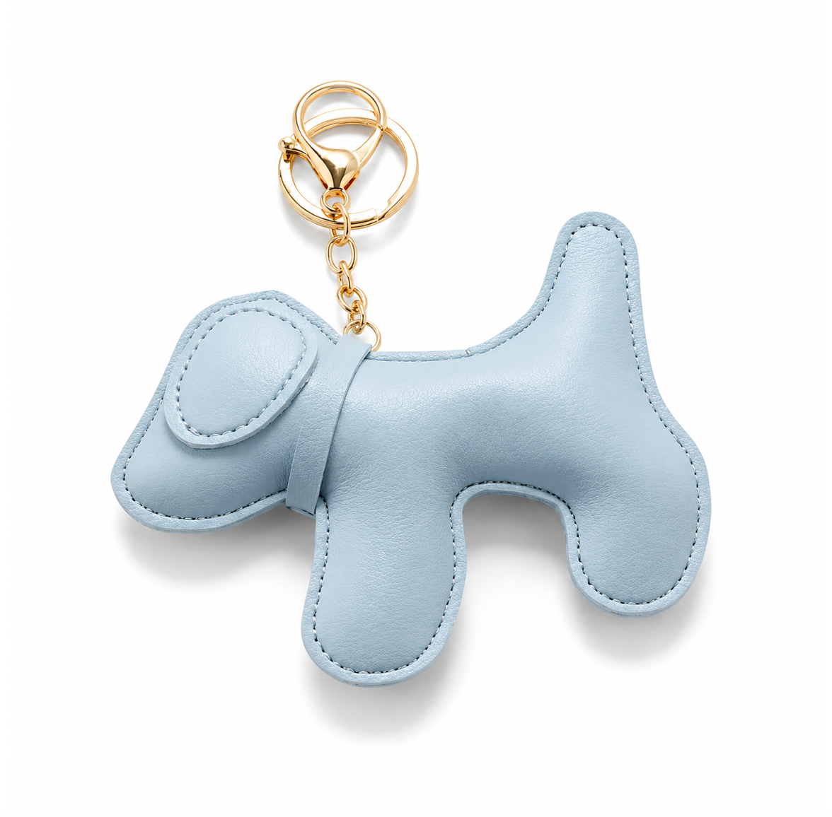 Dog Schlüsselanhänger - light blue
