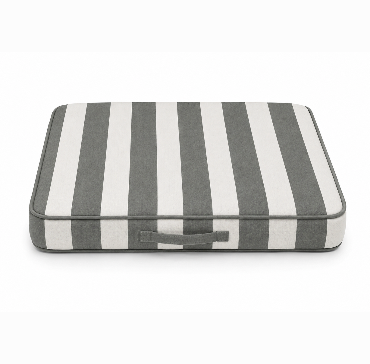 Hundematratze Stripes - dark grey