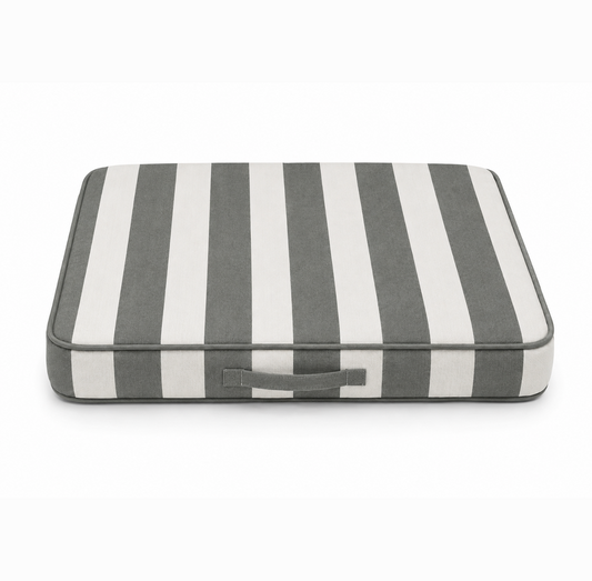 Hundematratze Stripes - dark grey