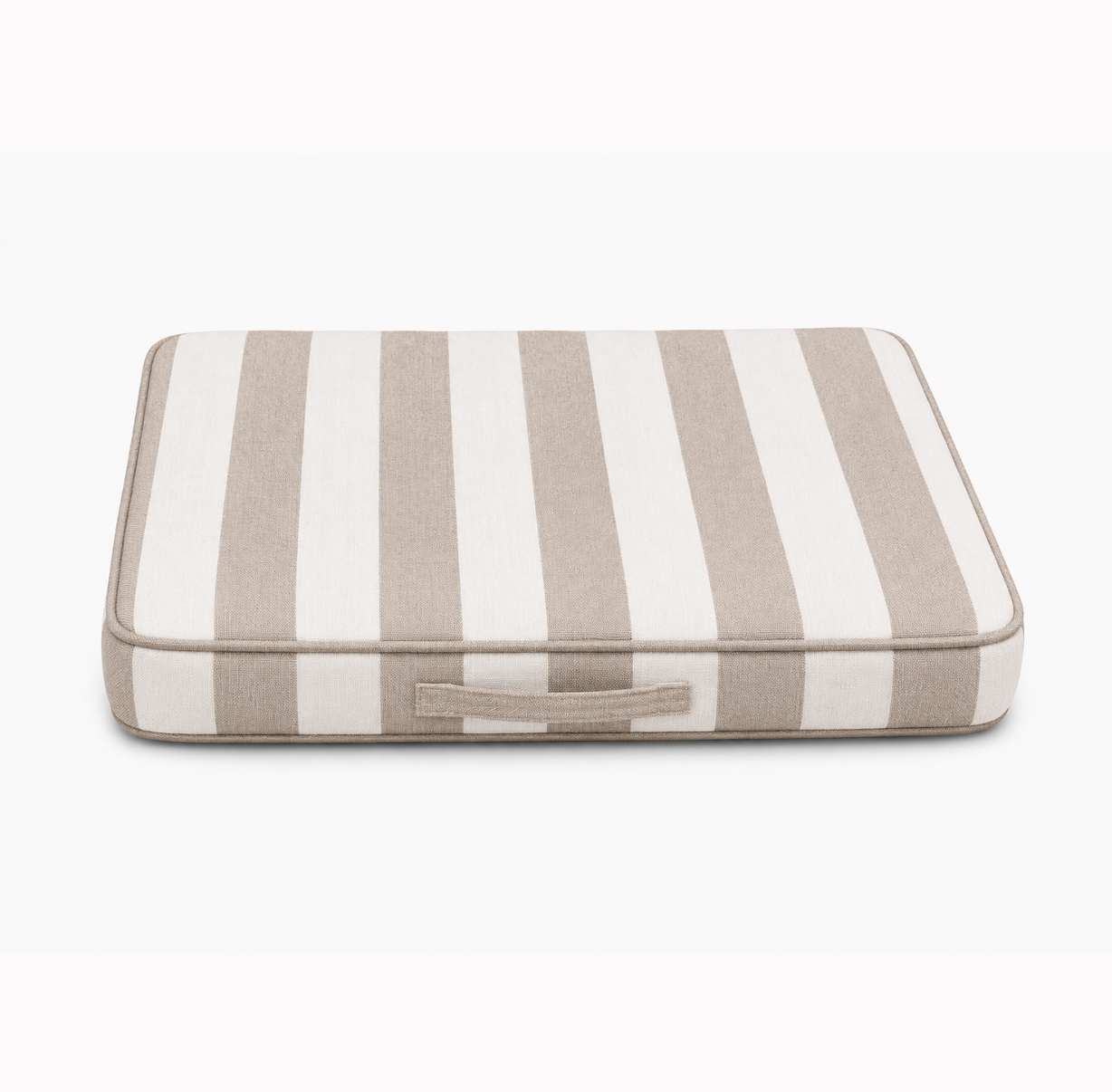 Hundematratze Stripes - taupe