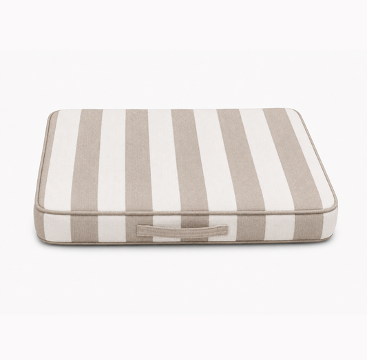 Hundematratze Stripes - taupe
