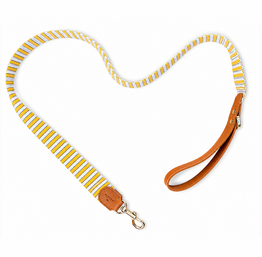 Hundeleine STRIPES City - yellow