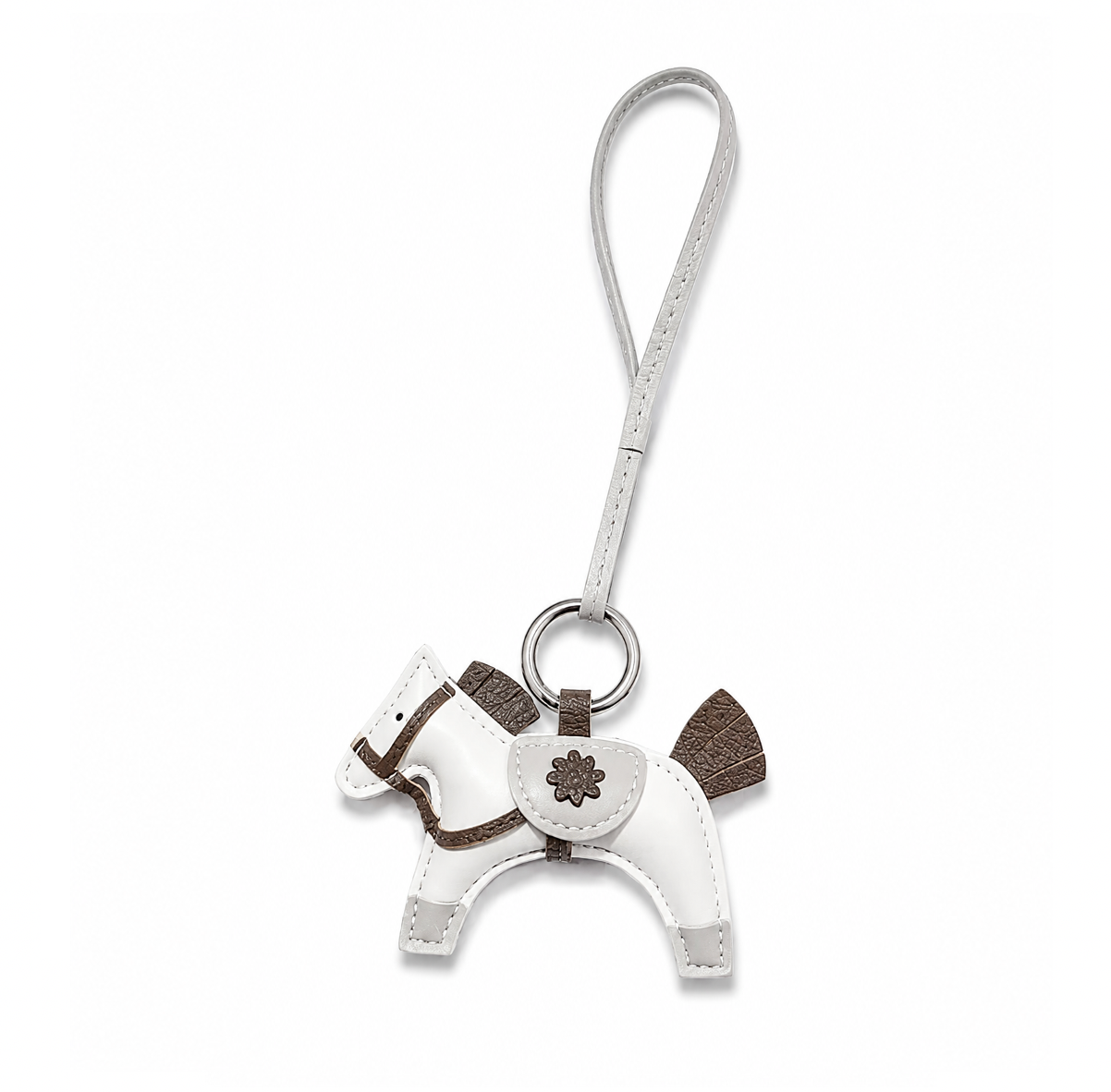 Dachshund bag charm Franzl Winter - black