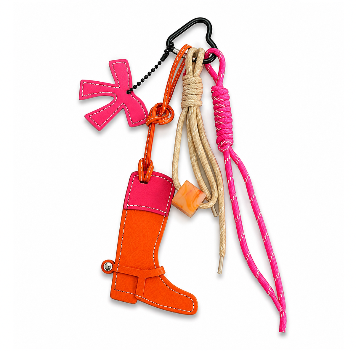 Boot Taschenanhänger - orange