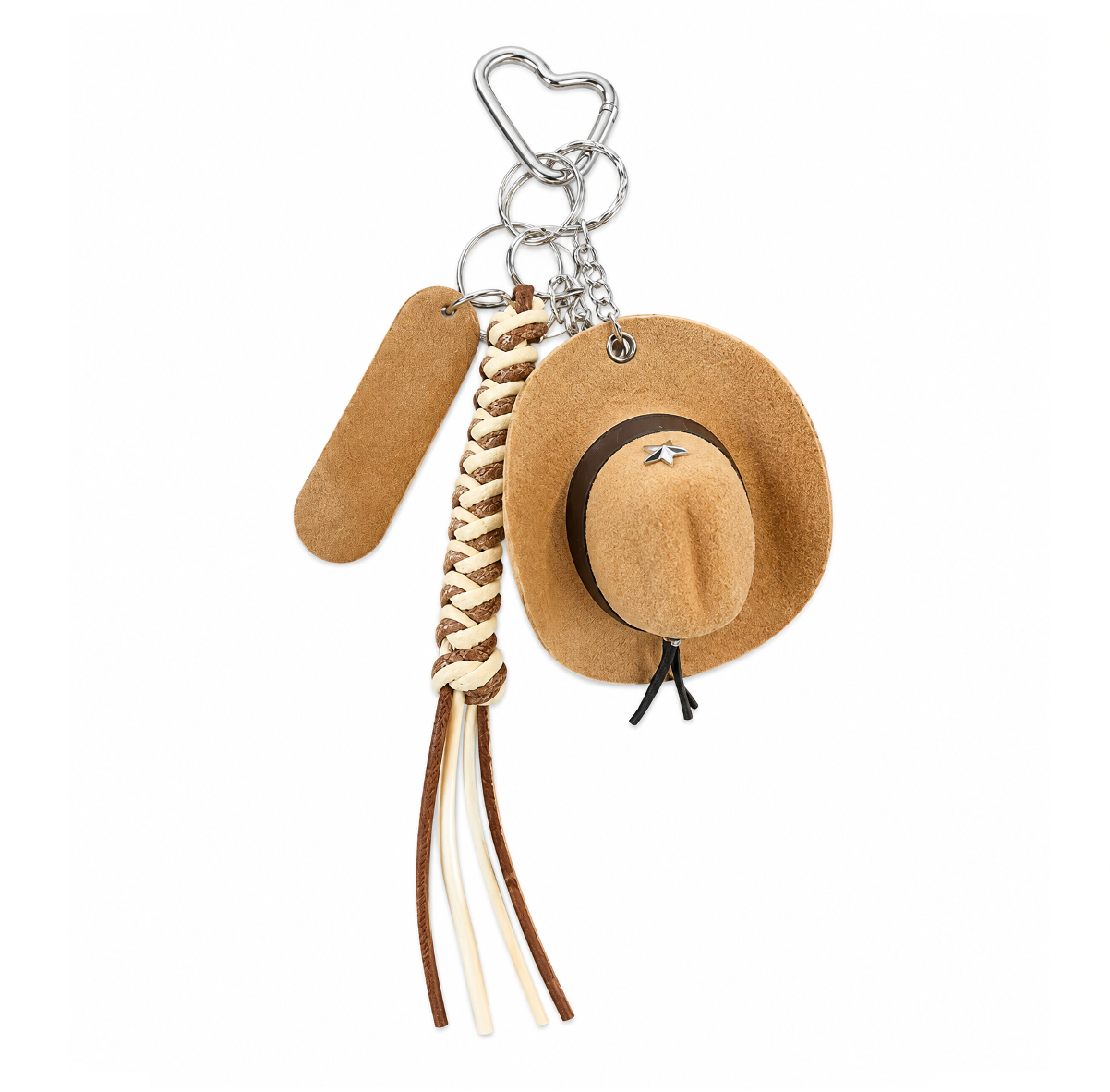 Dachshund bag charm Franzl Winter - black